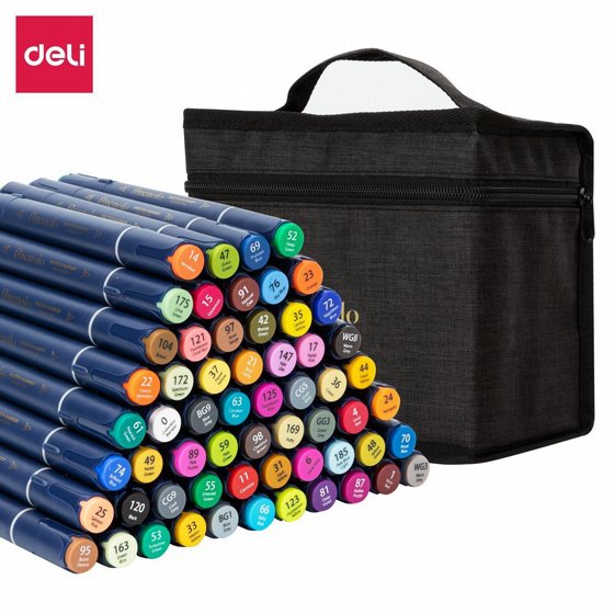 DELI FINENOLO SKETCH MARKER ��� 60 ���� ������� �������� �����