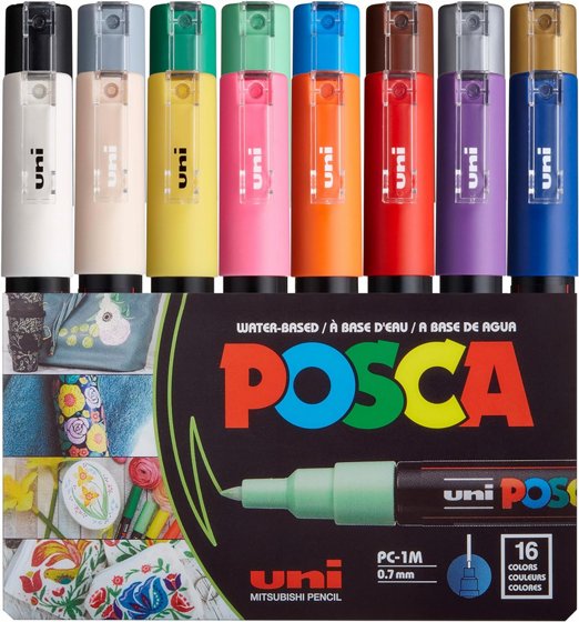 POSCA 1M ����� �������� ����� 16 ����� �������