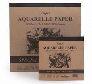 בלוק אקוורל סטנופלסט-PAPEL AQUARELLE PAPER בלוק אקוורל סטנופלסט-PAPEL AQUARELLE PAPER