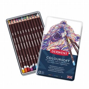 Derwent Coloursoft �� 12 ������� ���� ��������