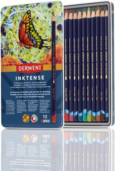 Derwent Inktense ������� �������� ��� 12 �����