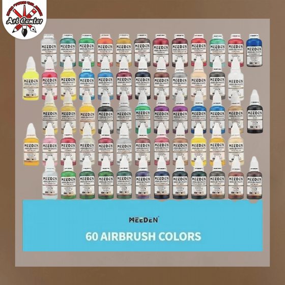 Airbrush Paint Colors Set, 30 ml / 3 oz 60