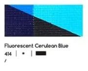 414 Fluorescent Cerulean Blue