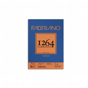 fabriano 1264 marker A3 בלוק מרקר fabriano 1264 marker A3 בלוק מרקר
