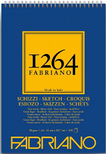fabriano 1264 sketch A4 בלוק סקיצה עם ספירלה fabriano 1264 sketch A4 בלוק סקיצה עם ספירלה